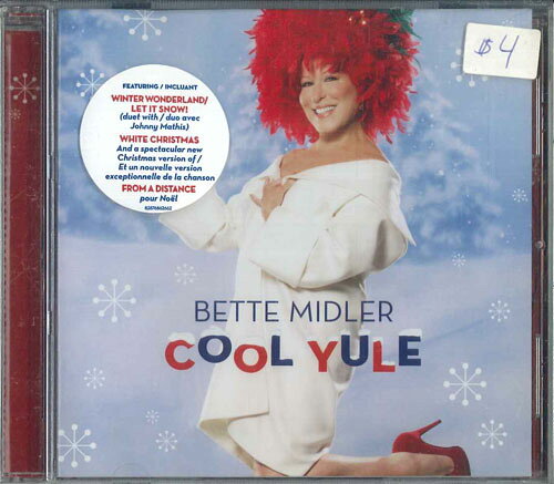 ・アーティスト Bette Midler ・タイトル Cool Yule ・レーベル・型番 Sony BMG 82876862662 ・フォーマット CD ・コンディション(盤) ほぼ新品 (M-) ・コンディション(ジャケット) ・コンディション(帯) オビなし ・特記事項 【未開封】 サンプル画像です。実際の商品の画像ではありません 商品写真はバーコード/カタログ番号に対応したサンプル画像ですので、お送りする商品の画像ではありません。帯やライナーなどの付属品は、特記事項に記載されている場合のみ含まれます。プロモやカラーレコードなどの仕様についても、該当する場合のみ特記事項に記載しています。 【ご購入前に必ずご確認ください】 ・本店サイト(www.recordcity.jp)とは価格、送料が違います ・本店サイト、その他支店のオーダーとは同梱発送できません ・注文確定後に別の注文を頂いた場合、注文同士の同梱は致しかねます。 ・別倉庫から発送しているため、店頭受け渡しは対応しておりません ・一部商品は他の通販サイトでも販売しているため、ご注文のタイミングによっては商品のご用意ができない場合がございます。 ・土日祝日はお休みです 金曜・祝前日9時以降のご連絡またはご入金は、返答または発送が週明け・祝日明けに順次対応となります。 ・ご購入後のキャンセル不可 ご購入後のキャンセルはいかなる理由においてもお受けできません。ご了承の上、ご購入くださいませ。 ・日本郵便(ゆうパック/ゆうメール)によるお届けになります。 ・中古品であることをご理解ください 当ストアでは中古商品を主に販売しております。中古品であることをご理解の上ご購入ください。また、一部商品はRecordCityオンラインストアで試聴可能です。 ・返品について お客様のご都合による返品は一切承っておりません。 表記の内容と実際の商品に相違がある場合、また針飛び等で返品・返金をご希望される場合は、商品の到着後1週間以内にご連絡ください。商品の返送をこちらで確認後、キャンセル・返金を行います。 コンディションVG以下の商品は返品できません。プレイに影響のない表面のこすれ傷、プレス起因のノイズ盤は返品の対象外です。 【コンディション表記】 ・ほぼ新品(M-)(Like New) 完全な新品。未使用。当店ではほぼ使用しません ・非常に良い(EX)(Excellent) 中古盤として美品な状態。わずかな経年を感じるものの傷みを感じさせない、当店基準で最高の状態 ・良い(VG+)(Very Good Plus) 丁寧に扱われた中古品で、軽い使用感がみられる。 ・可(VG)(Acceptable) 使い込まれた中古品で、「良い」よりもさらに使用感がみられる。 ・悪い(VG-)(Bad) 状態が悪いアイテム。使用の保障はなく、再生不可、針飛び、目立つノイズがあるかもしれない。状態によるクレーム不可。返品不可。 ・非常に悪い(G)(Very Bad) 「悪い」よりさらに状態が悪いアイテム。使用の保障はなく、再生不可、針飛び、目立つノイズがあるかもしれない。状態によるクレーム不可。返品不可。 ・ジャンク(Fair)(Junk/Fair) 割れている、反っている、水ダメージがある、カビ、ジャケットが分離している、ひどい書き込み、ひどい擦れなど最低の状態。使用の保障はなく、再生不可、針飛び、目立つノイズがあるかもしれない。状態によるクレーム不可。返品不可。 ・ジャンク(Poor)(Junk/Poor) 割れている、反っている、水ダメージがある、カビ、ジャケットが分離している、ひどい書き込み、ひどい擦れなど最低の状態。使用の保障はなく、再生不可、針飛び、目立つノイズがあるかもしれない。状態によるクレーム不可。返品不可。