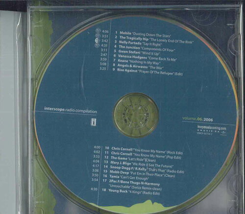 CD Various Interscope Radio Compilation Volume 6 2006 UMCF057502 INTERSCOPE プロモ /00110