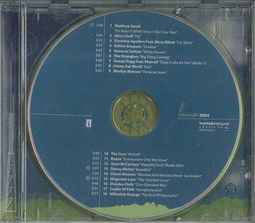 CD Various Interscope Radio Compilation Volume 3 2005 UMCF053522 INTERSCOPE プロモ /00110