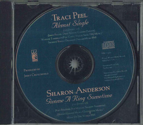 CD Traci Peel, Sharon Anderson Almost Single / Gimme A Ring Sometime DPRO79350 LIBERTY プロモ /00110