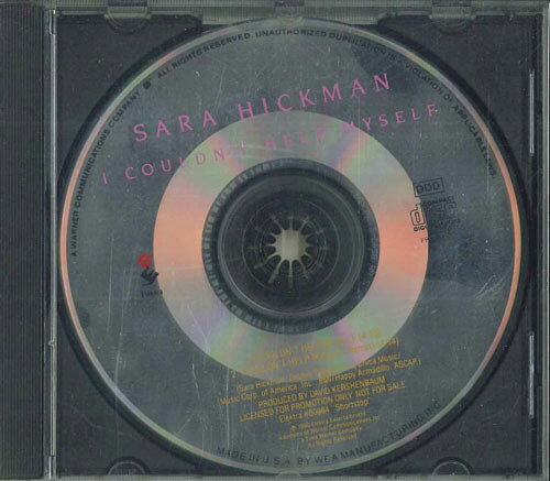 CD Sara Hickman I Couldnt Help Myself PRCD82462 ELKTRA プロモ /00110