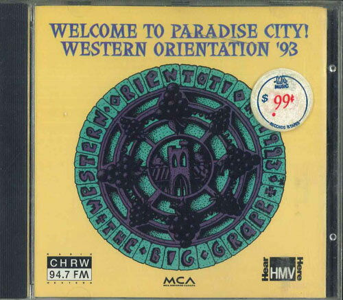 CD Various Welcome To Paradise City! Western Orientation 93 MCAD9365 MCA RECORDS CANADA プロモ /00110
