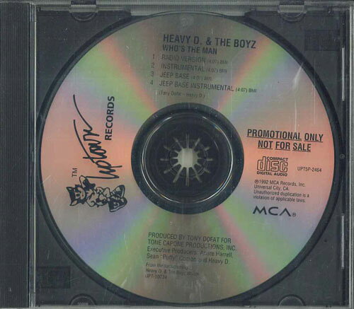CD Heavy D. &amp; The Boyz Whos The Man UPT5P2464 UPDOWN プロモ /00110
