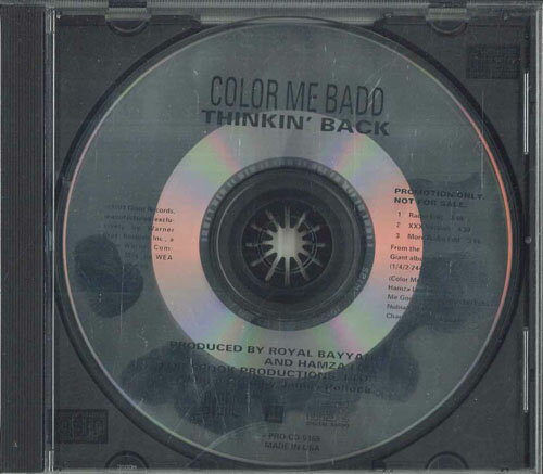 CD Color Me Badd Thinkin Back PROCD5169 GIANT プロモ /00110