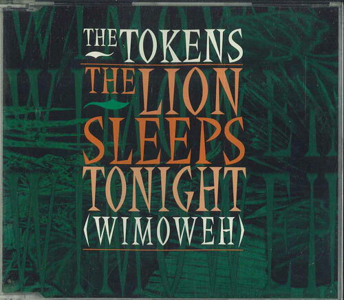 CD Tokens Lion Sleeps Tonight (Wimoweh) 07863629552 RCA プロモ /00110