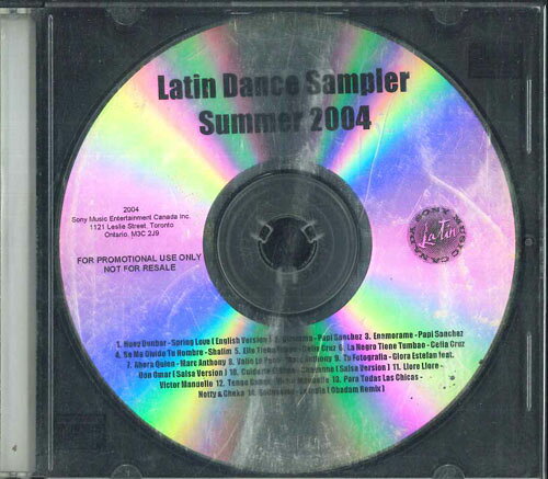 【中古】CD Various Latin Dance Sampler Summer 2004 NONE SONY MUSIC CANADA /00110