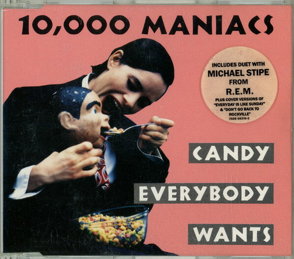 【中古】CD 10,000 Maniacs Candy Everybody Wants EKR160CD1 Elektra /00110
