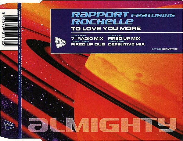 CD Rapport, Rochelle To Love You More CDALMY123 Almighty Records /00110