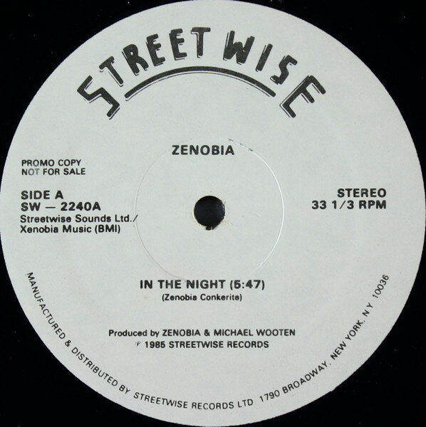 12” Zenobia In The Night SW2240 STREETWISE /00250