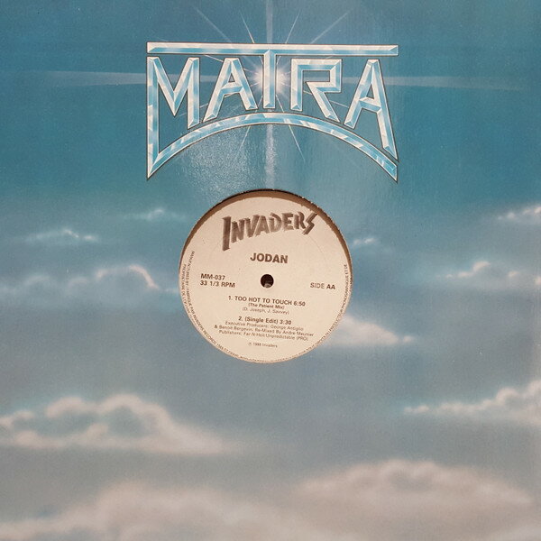 12” Jodan Too Hot To Touch MM037 Invaders /00250