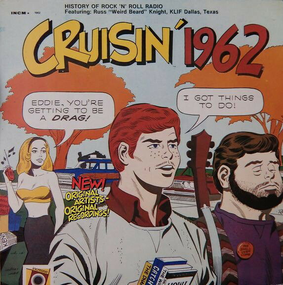 LP Various Cruisin 1962 INCM1962 Increase Records /00260