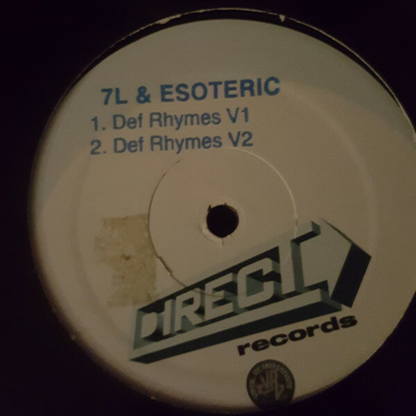 【中古】12” 7L Esoteric Def Rhymes / Headswell / Learn From The Druid DR1219 Direct Records /00250