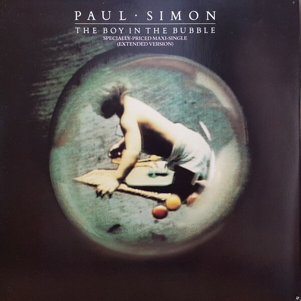 【中古】12” Paul Simon The Boy In The Bubble 9206220 Warner Bros. Records /00250