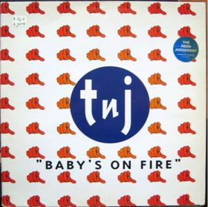 12” Neon Judgement Babys On Fire BIAS203 Play It Again Sam Re /00250