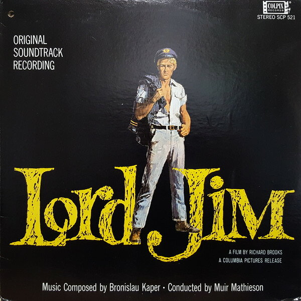LP Bronislaw Kaper Lord Jim (Original Soundtrack Recording) SCP521 Colpix Records /00260