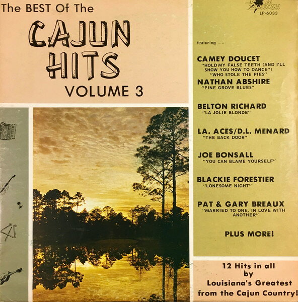 【中古】LP Various The Best Of The Cajun Hits Volume 3 LP6033 SWALLOW /00260