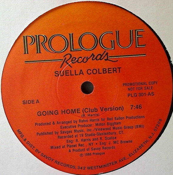 LP Suella Colbert Going Home PLG301AS PROLOGUE /00260