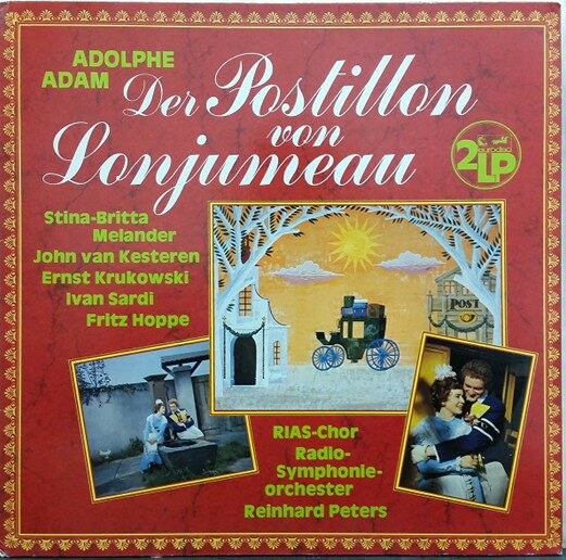2discs LP Adolphe C. Adam Der Postillon Von Lonjumeau 300071 Eurodisc /00660