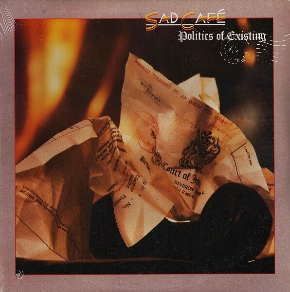 LP Sad Cafe Politics Of Existing 7816491 Atlantic /00260