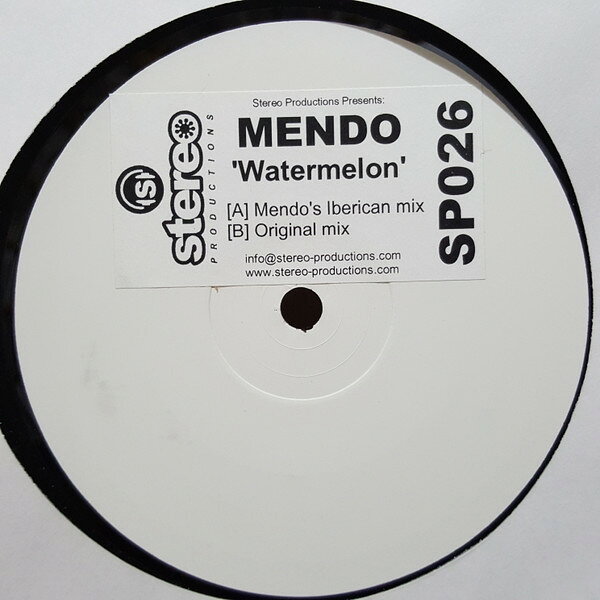 12” Mendo Watermelon SP026 Stereo Productions /00250