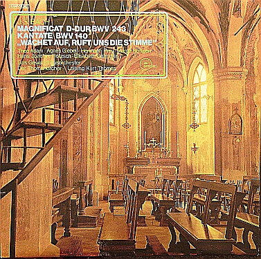 LP クルト・トーマス, ゲヴァントハ J S バッハ マグニフィカト ニ長調, BWV243 / カンター C04750500 EMIDISC /00260