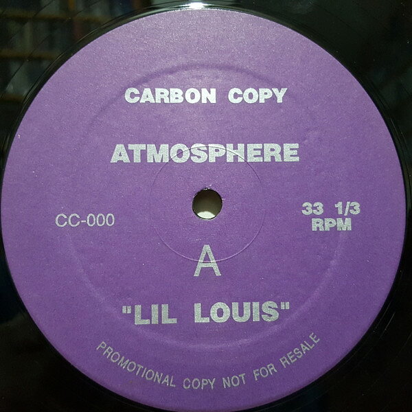 12” Lil Louis, The It Atmosphere / Donnie CC000 CARBON COPY /00250