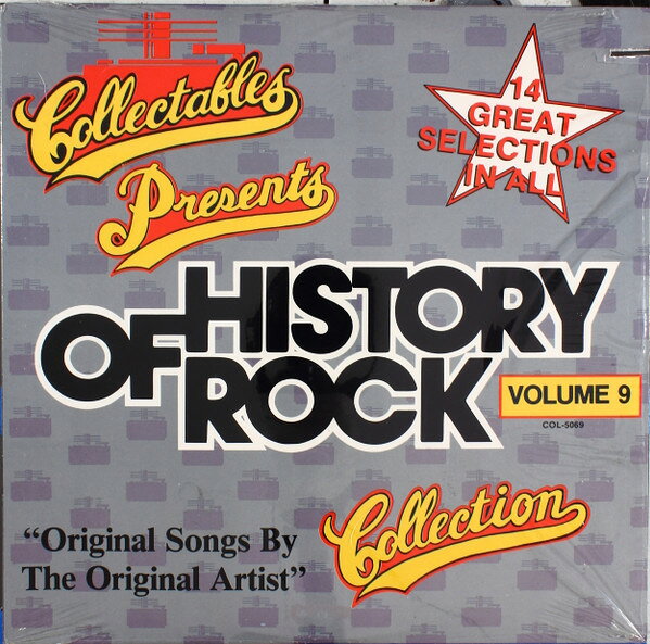 LP Various Collectables Presents History Of Rock Volume 9 COL5069 Collectables 未開封 /00260