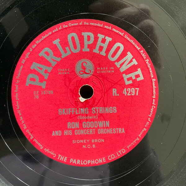 78RPM/SP Ron Goodwin &amp; Concert Orchestr Skiffling Strings / Ill Find You R4297 PARLOPHONE /00500