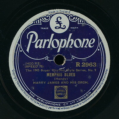 ・アーティスト Harry James & His Orchestra ・タイトル Memphis Blues / Sleepy Time Gal ・レーベル・型番 PARLOPHONE R2963 ・フォーマット 78回転SP盤レコード ・コンディション(盤) 良い (VG+) ・コンディション(ジャケット) 可 (VG) ・コンディション(帯) オビなし ・特記事項 【※再生コンディションによる返品不可】 サンプル画像です。実際の商品の画像ではありません 商品写真はバーコード/カタログ番号に対応したサンプル画像ですので、お送りする商品の画像ではありません。帯やライナーなどの付属品は、特記事項に記載されている場合のみ含まれます。プロモやカラーレコードなどの仕様についても、該当する場合のみ特記事項に記載しています。 【ご購入前に必ずご確認ください】 ・本店サイト(www.recordcity.jp)とは価格、送料が違います ・本店サイト、その他支店のオーダーとは同梱発送できません ・注文確定後に別の注文を頂いた場合、注文同士の同梱は致しかねます。 ・別倉庫から発送しているため、店頭受け渡しは対応しておりません ・一部商品は他の通販サイトでも販売しているため、ご注文のタイミングによっては商品のご用意ができない場合がございます。 ・土日祝日はお休みです 金曜・祝前日9時以降のご連絡またはご入金は、返答または発送が週明け・祝日明けに順次対応となります。 ・ご購入後のキャンセル不可 ご購入後のキャンセルはいかなる理由においてもお受けできません。ご了承の上、ご購入くださいませ。 ・日本郵便(ゆうパック/ゆうメール)によるお届けになります。 ・中古品であることをご理解ください 当ストアでは中古商品を主に販売しております。中古品であることをご理解の上ご購入ください。また、一部商品はRecordCityオンラインストアで試聴可能です。 ・返品について お客様のご都合による返品は一切承っておりません。 表記の内容と実際の商品に相違がある場合、また針飛び等で返品・返金をご希望される場合は、商品の到着後1週間以内にご連絡ください。商品の返送をこちらで確認後、キャンセル・返金を行います。 コンディションVG以下の商品は返品できません。プレイに影響のない表面のこすれ傷、プレス起因のノイズ盤は返品の対象外です。 【コンディション表記】 ・ほぼ新品(M-)(Like New) 完全な新品。未使用。当店ではほぼ使用しません ・非常に良い(EX)(Excellent) 中古盤として美品な状態。わずかな経年を感じるものの傷みを感じさせない、当店基準で最高の状態 ・良い(VG+)(Very Good Plus) 丁寧に扱われた中古品で、軽い使用感がみられる。 ・可(VG)(Acceptable) 使い込まれた中古品で、「良い」よりもさらに使用感がみられる。 ・悪い(VG-)(Bad) 状態が悪いアイテム。使用の保障はなく、再生不可、針飛び、目立つノイズがあるかもしれない。状態によるクレーム不可。返品不可。 ・非常に悪い(G)(Very Bad) 「悪い」よりさらに状態が悪いアイテム。使用の保障はなく、再生不可、針飛び、目立つノイズがあるかもしれない。状態によるクレーム不可。返品不可。 ・ジャンク(Fair)(Junk/Fair) 割れている、反っている、水ダメージがある、カビ、ジャケットが分離している、ひどい書き込み、ひどい擦れなど最低の状態。使用の保障はなく、再生不可、針飛び、目立つノイズがあるかもしれない。状態によるクレーム不可。返品不可。 ・ジャンク(Poor)(Junk/Poor) 割れている、反っている、水ダメージがある、カビ、ジャケットが分離している、ひどい書き込み、ひどい擦れなど最低の状態。使用の保障はなく、再生不可、針飛び、目立つノイズがあるかもしれない。状態によるクレーム不可。返品不可。
