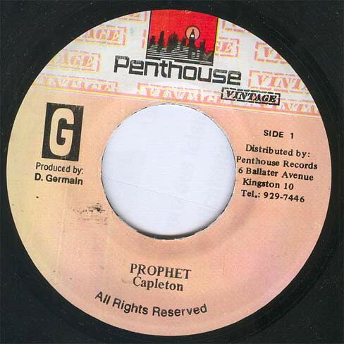 7” Capleton Prophet NONE Penthouse Vintage /00080
