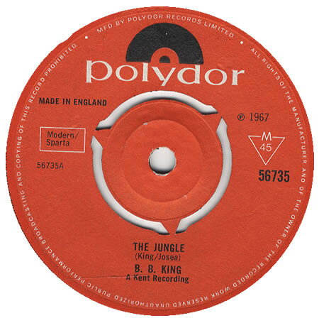 7” B.B. King The Jungle 56735 Polydor /00080