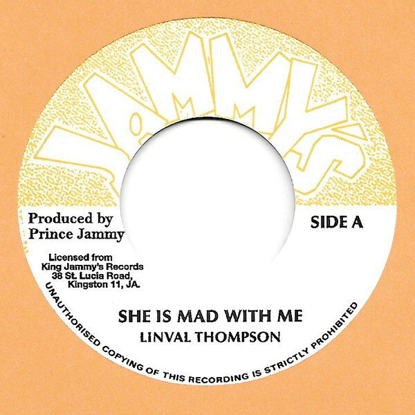 7” Linval Thompson She Is Mad With Me NONE /00080