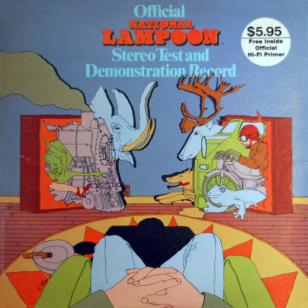 LP National Lampoon Official National Lampoon Stereo Test And Demonstra NLR1001 National Lampoon Rec /00260