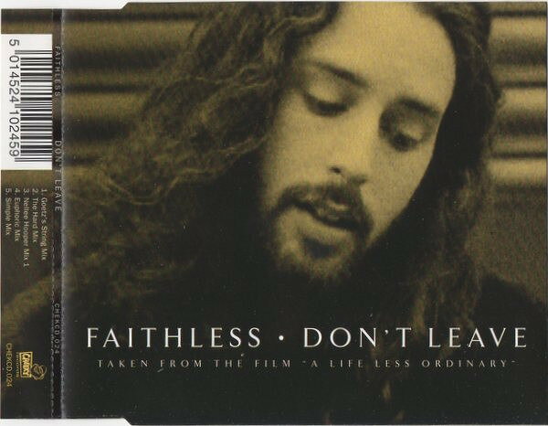 【中古】CD Faithless Dont Leave CHEKCD024 Cheeky /00110