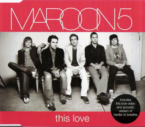 CD Maroon 5 This Love 82876608452 Octone /00110