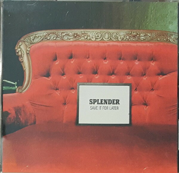 CD Splender Save It For Later J1DJ211792 J Records プロモ /00110