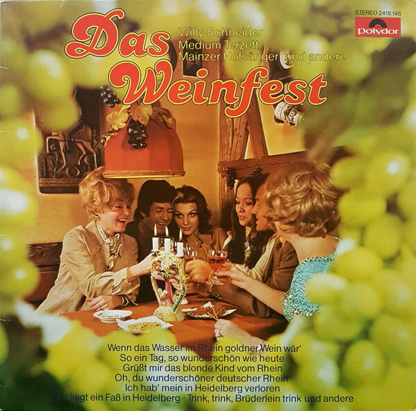 LP Various Das Weinfest 2416146 Polydor /00260