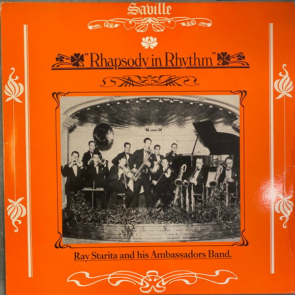 Artist Name: Q - 【中古】LP Ray Starita & His Ambassadors Rhapsody In Rhythm SVL155 Saville Records /00260