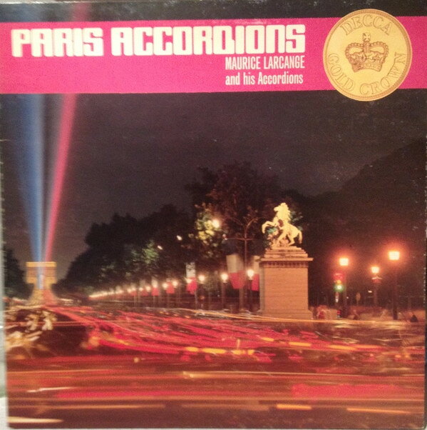 LP Maurice Larcange Paris Accordions DGS2 Decca /00400