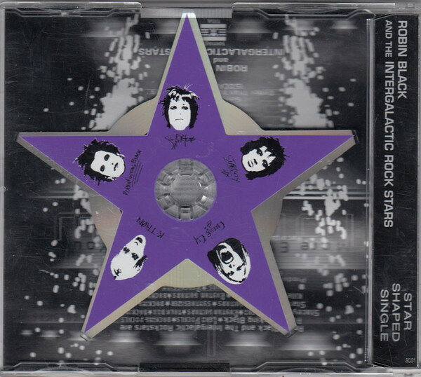 CD Robin Black &amp; The Intergalacti Star Shaped Single TEEN30182 Teenage USA 紙ジャケ 未開封 /00110