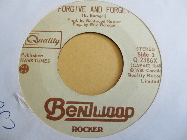 7” Bentwood Rocker Forgive And Forget Q2386X Quality /00080