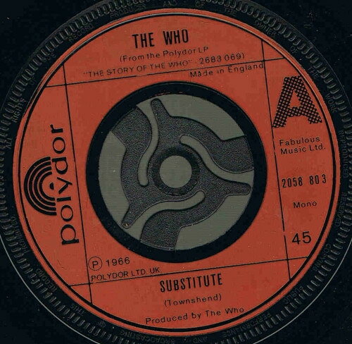 7” Who Substitute 2058803 Polydor /00080