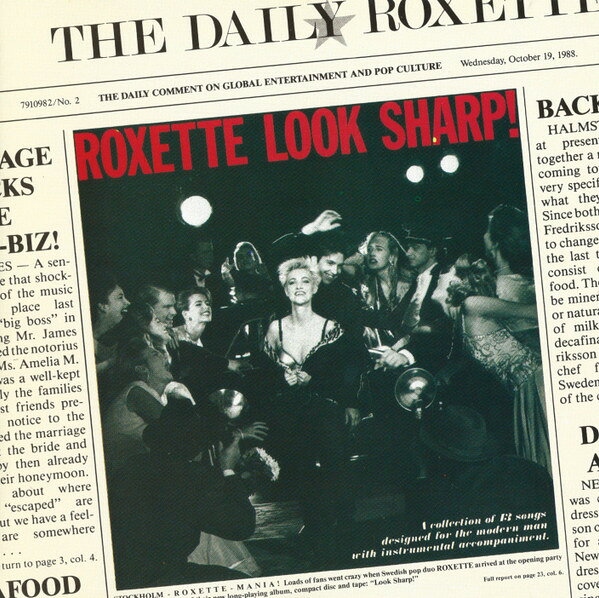 CD Roxette Look Sharp! CDP591098 /00110