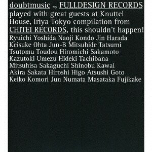 CD doubtmusic, FULL this shouldnt happen! B103F 地底レコード 未開封 /00110