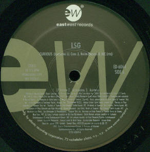 12” LSG Curious / My Body (Remix) ED6064PROMO EastWest Records Ame /00250