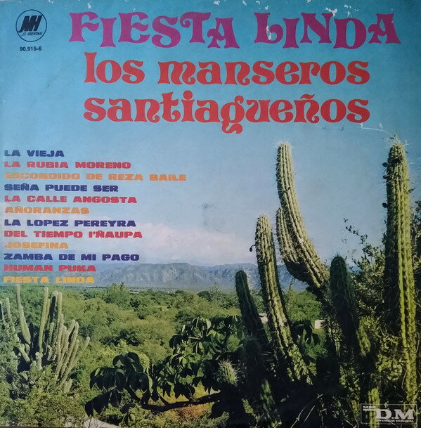 LP Los Manseros Santiaguenos Fiesta Linda 909156 Music Hall /00260