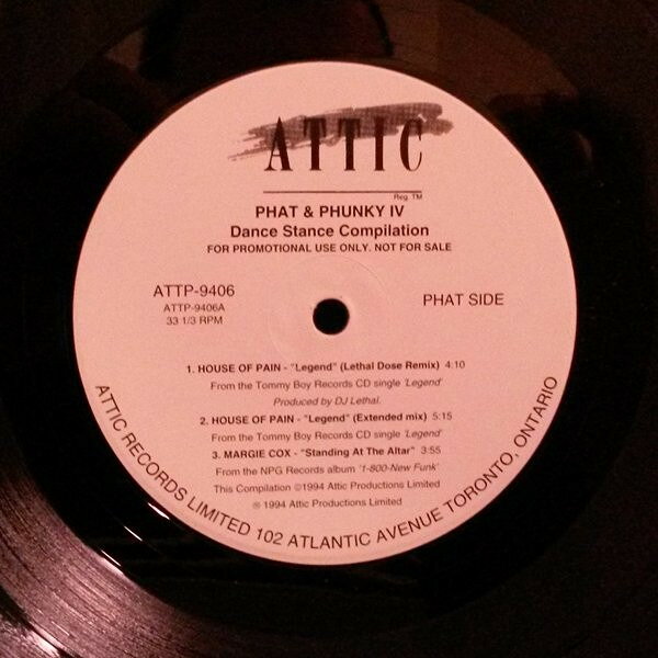 LP Various Phat &amp; Phunky Dance Stance IV ATTP9406 Attic 未開封 /00260