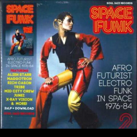 2discs LP Various Space Funk 2 (Afro Futurist Electro Funk In Space 1 SJRLP521 Soul Jazz Records UK /00450