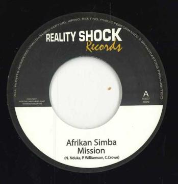 7” Afrikan Simba / Kris Kemist Mission / Mission Dub RSR027 Reality Shock UK /00048
