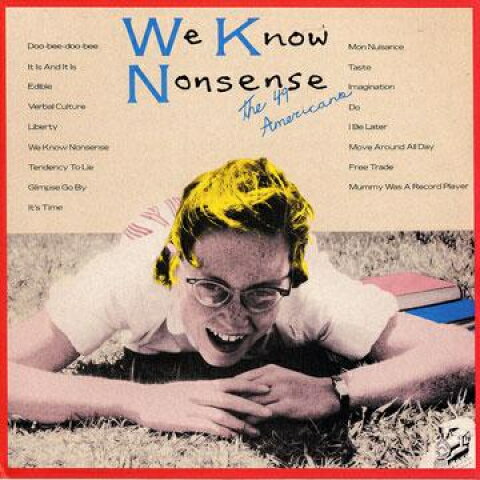LP 49 Amenricans We Know Nonsense STAUBGOLD123 Staubgold 未開封 /00260